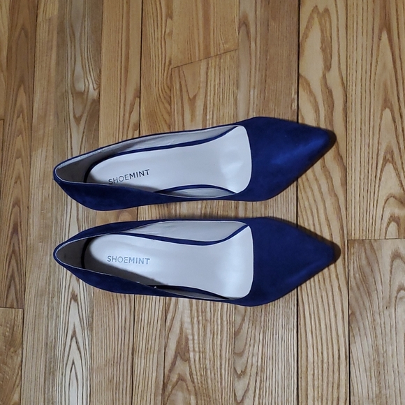 NIB Shoemint Classic Suede Pumps - Picture 1 of 4